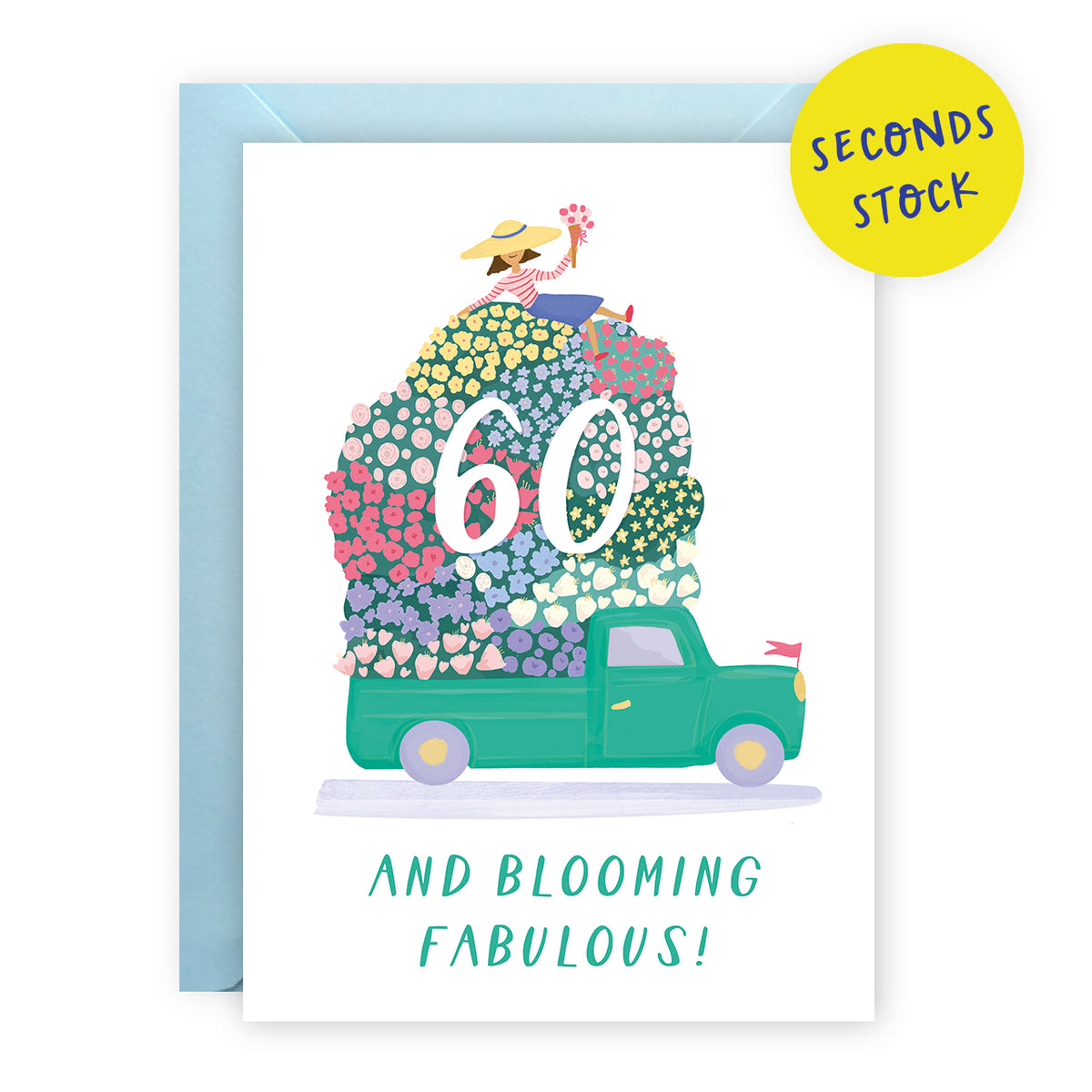 SECONDS: Age 60 Birthday Card