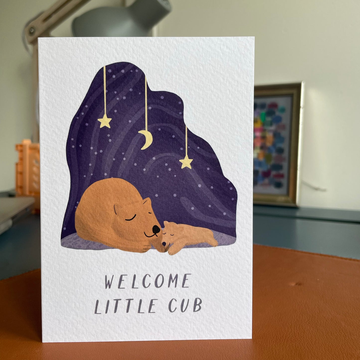 Little Cub New Baby Card