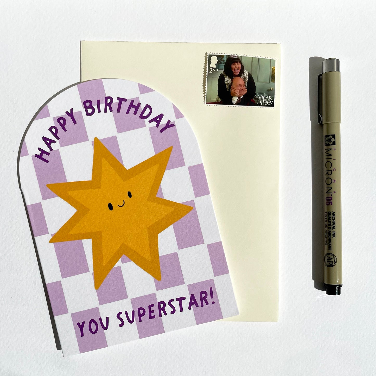 Elegant Superstar Card