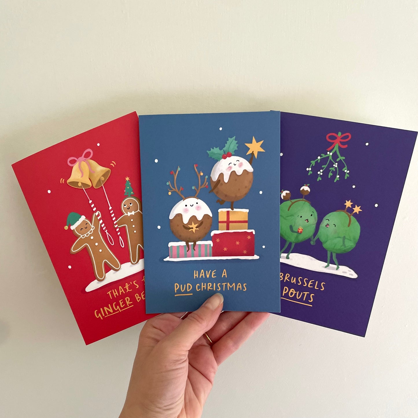 Funny Christmas 6 Card Set