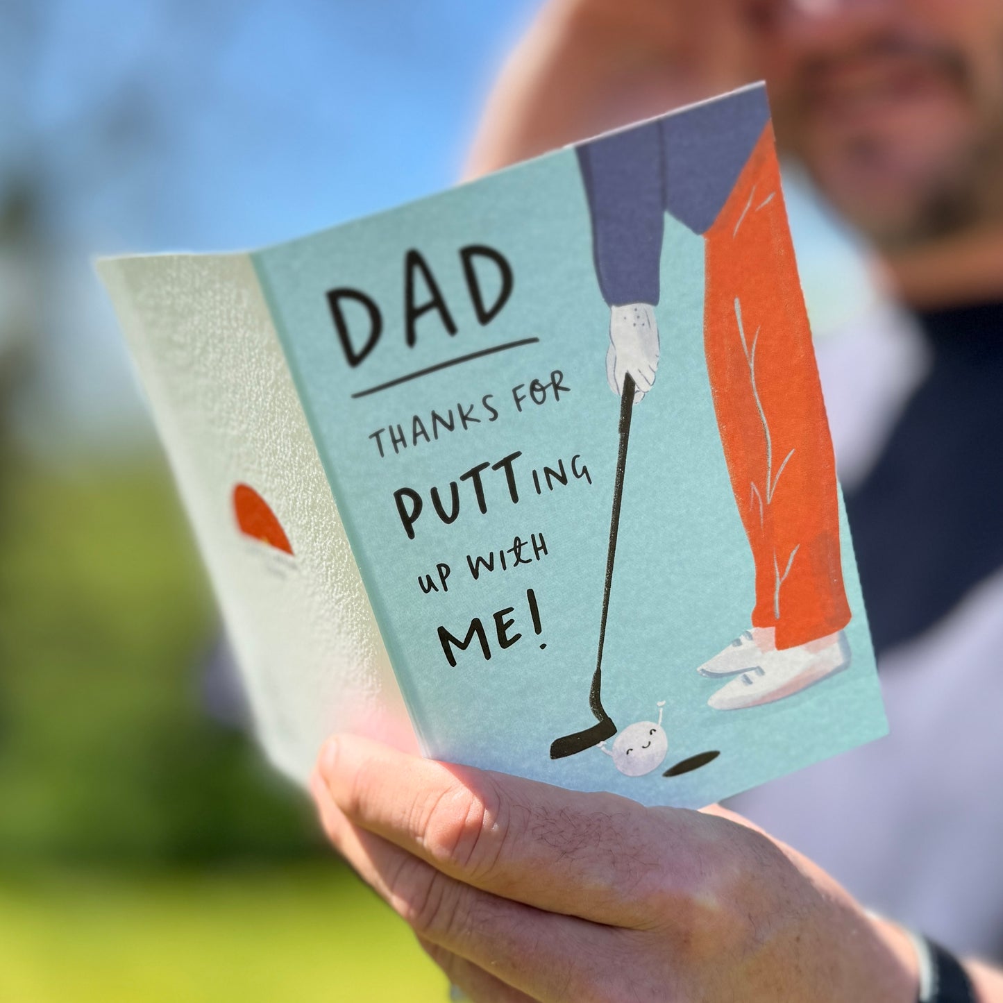 Golf Dad Card
