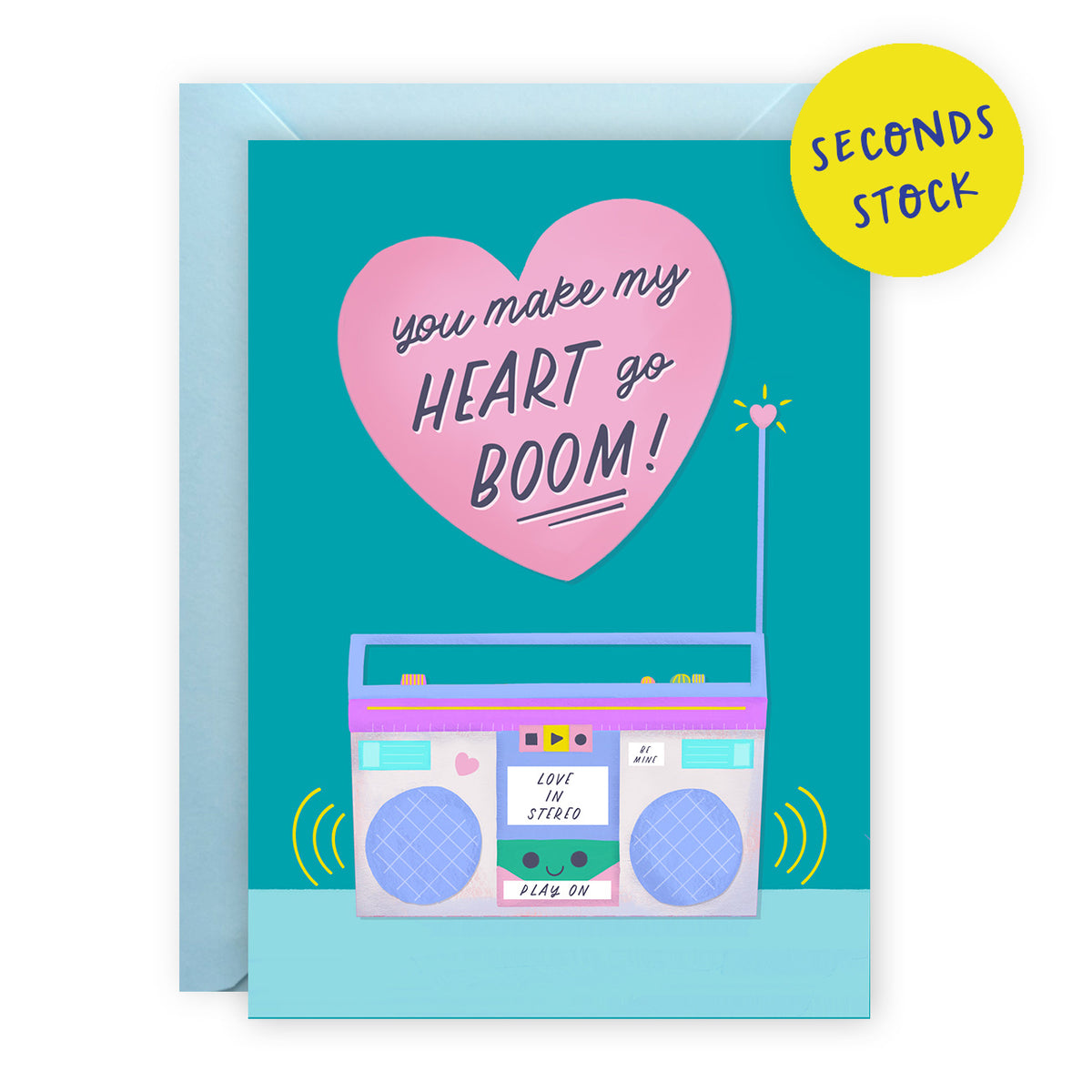 SECONDS: Boom Love Card
