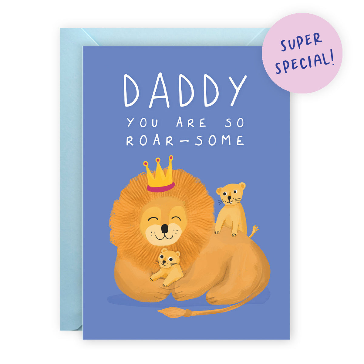 SUPER SPECIAL: Daddy Lion Card