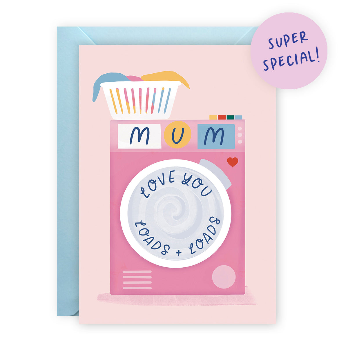 SUPER SPECIAL: Mum Washing Card