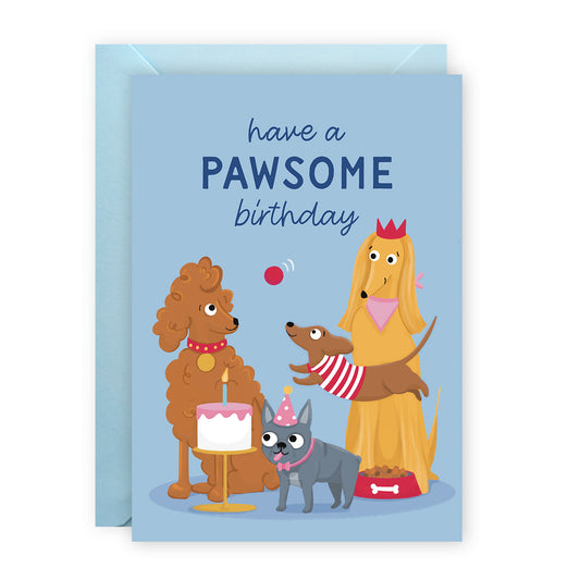 Dogs Birthday Card