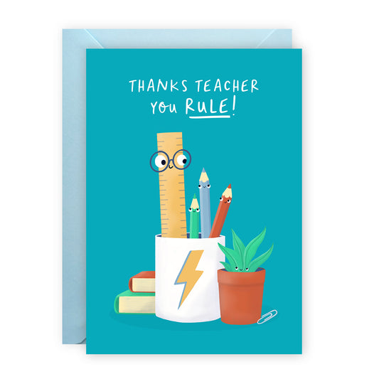 Thanks Teacher Card