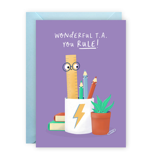 Thanks Teaching Assistant Card