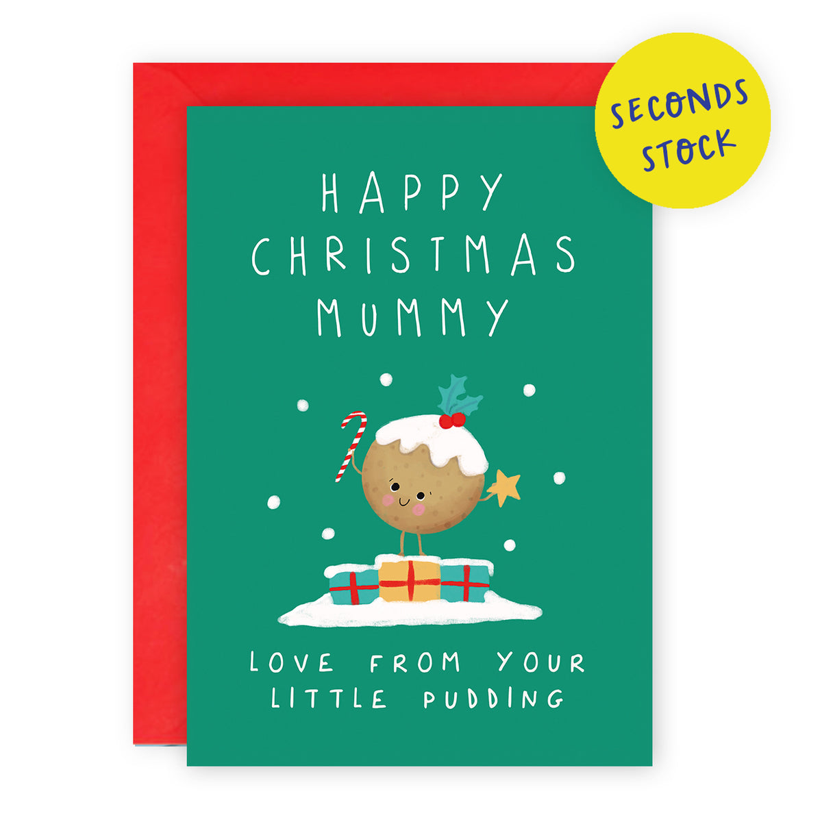 SECONDS: Mummy Pud Card