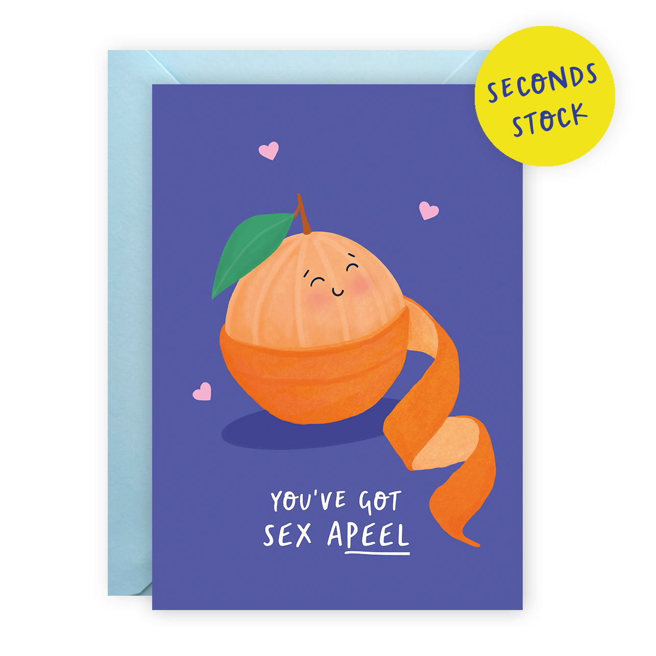 SECONDS: Orange Love Card