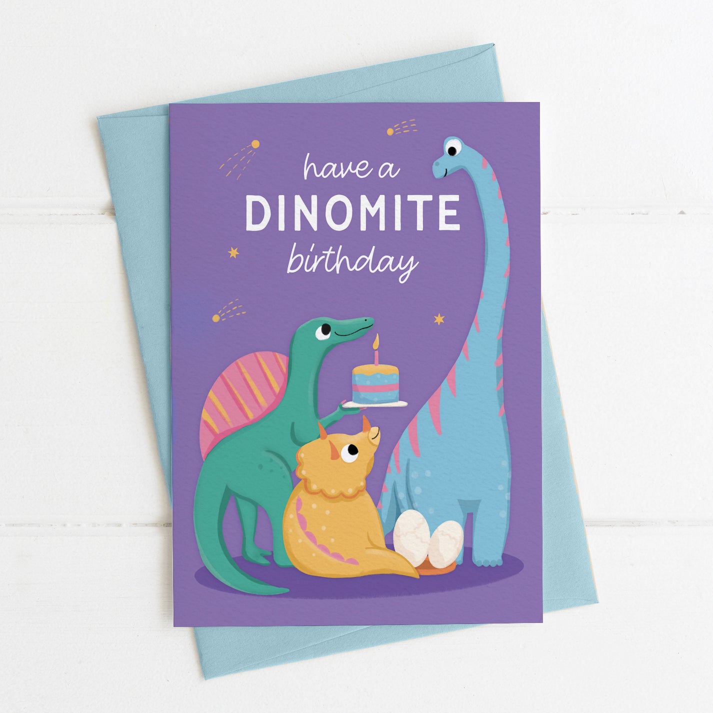 Dinosaur Birthday Card