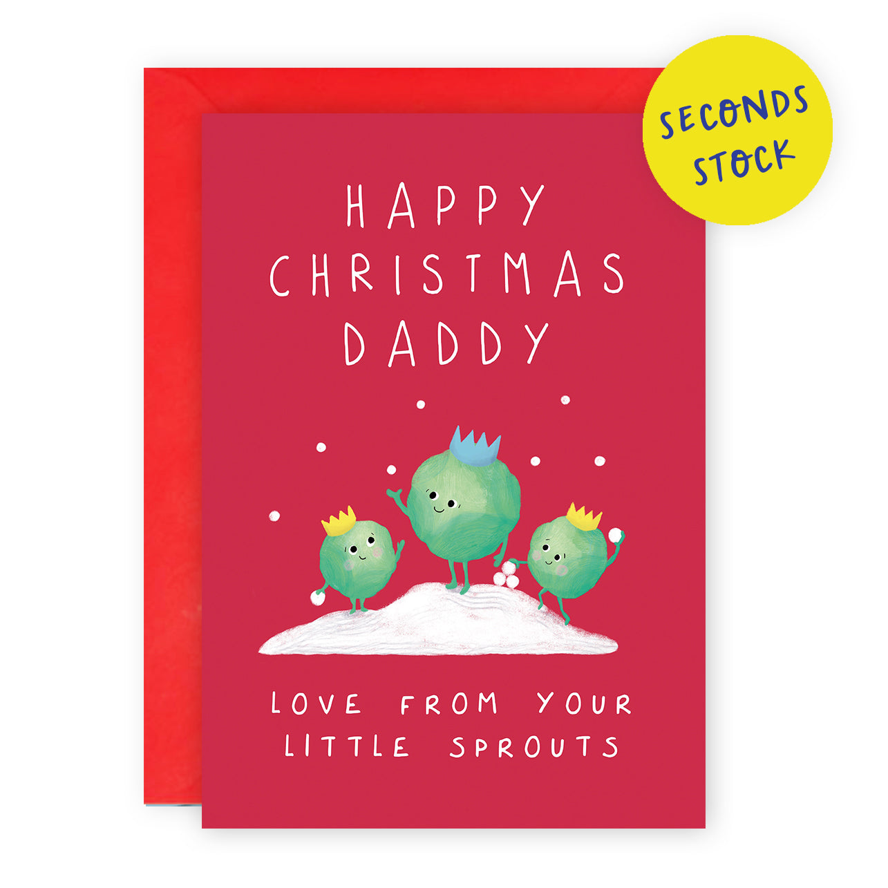 SECONDS: Daddy Sprouts Xmas Card