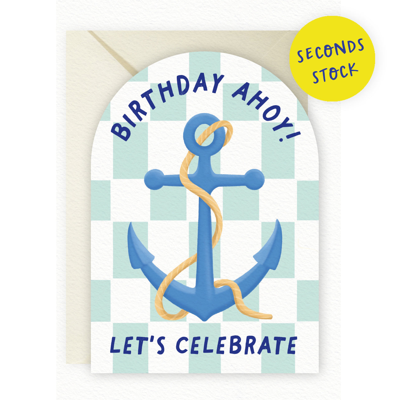 SECONDS: Anchor Arched Card