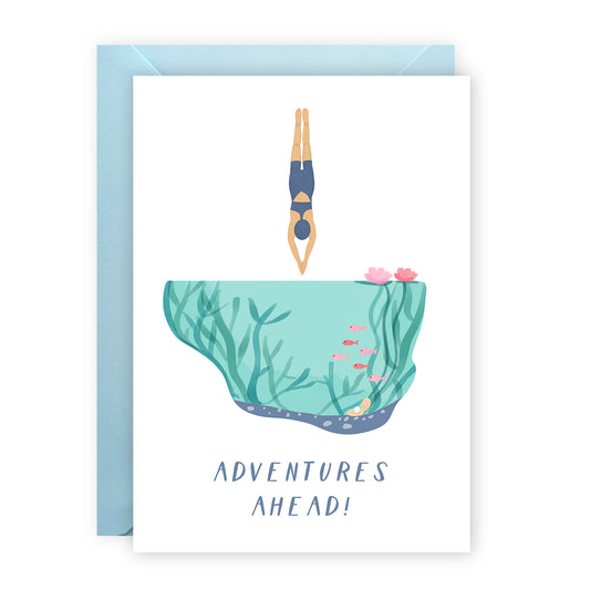 Adventures Ahead Card