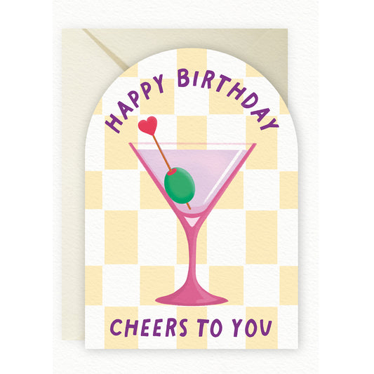Elegant Cocktail Card