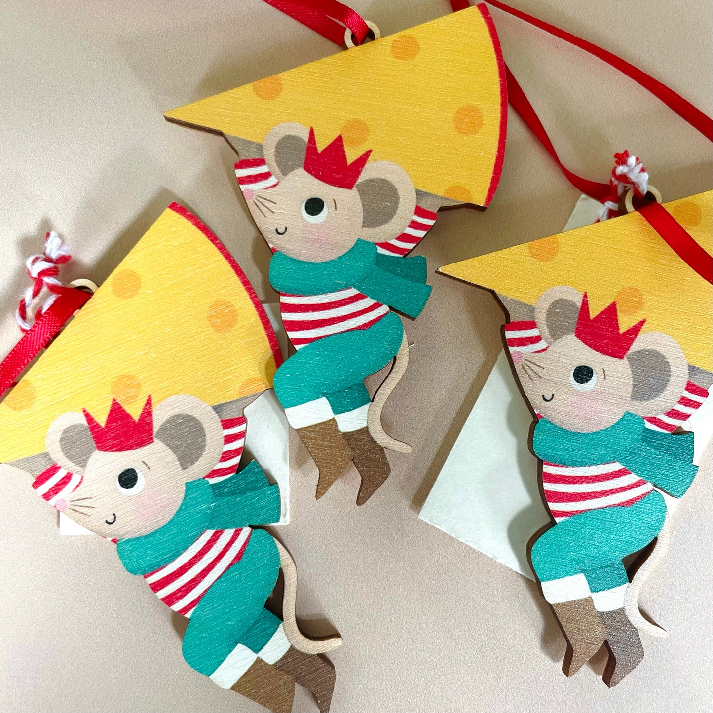 EX DISPLAY: Mouse Xmas Decoration
