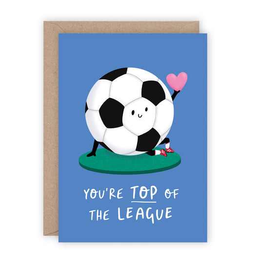 Football Valentine's Card