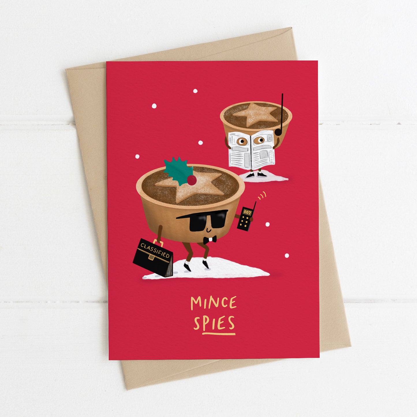 Funny Christmas 6 Card Set