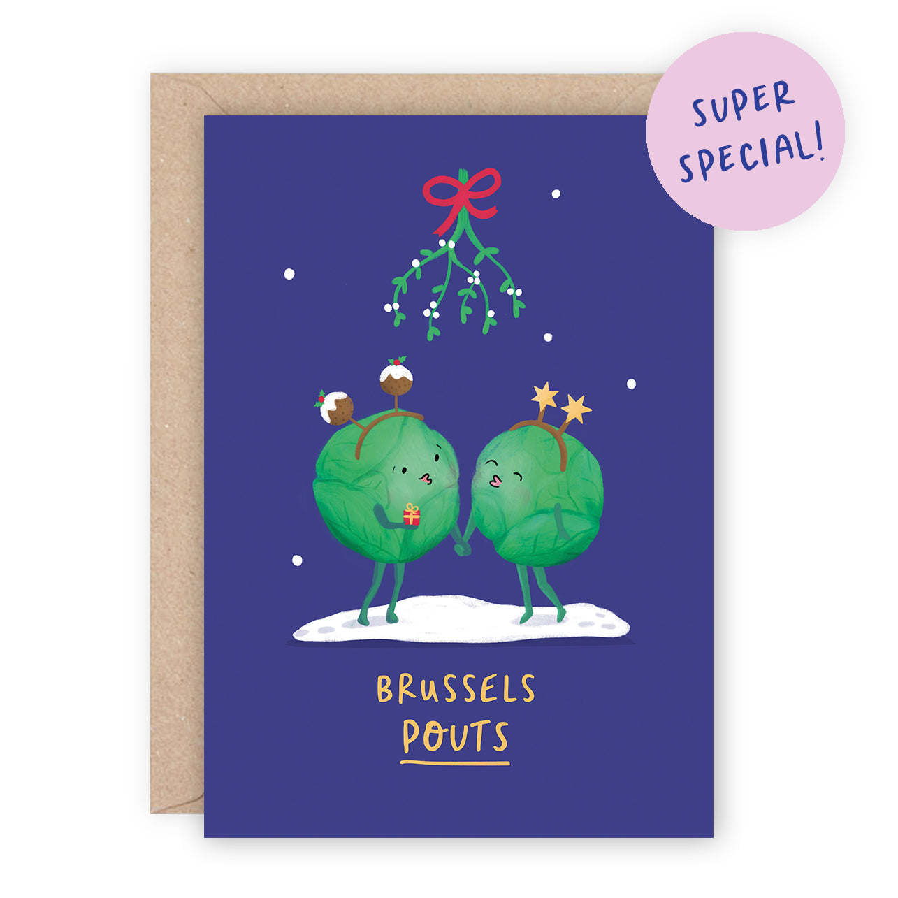 SUPER SPECIAL: Sprouts Xmas Card