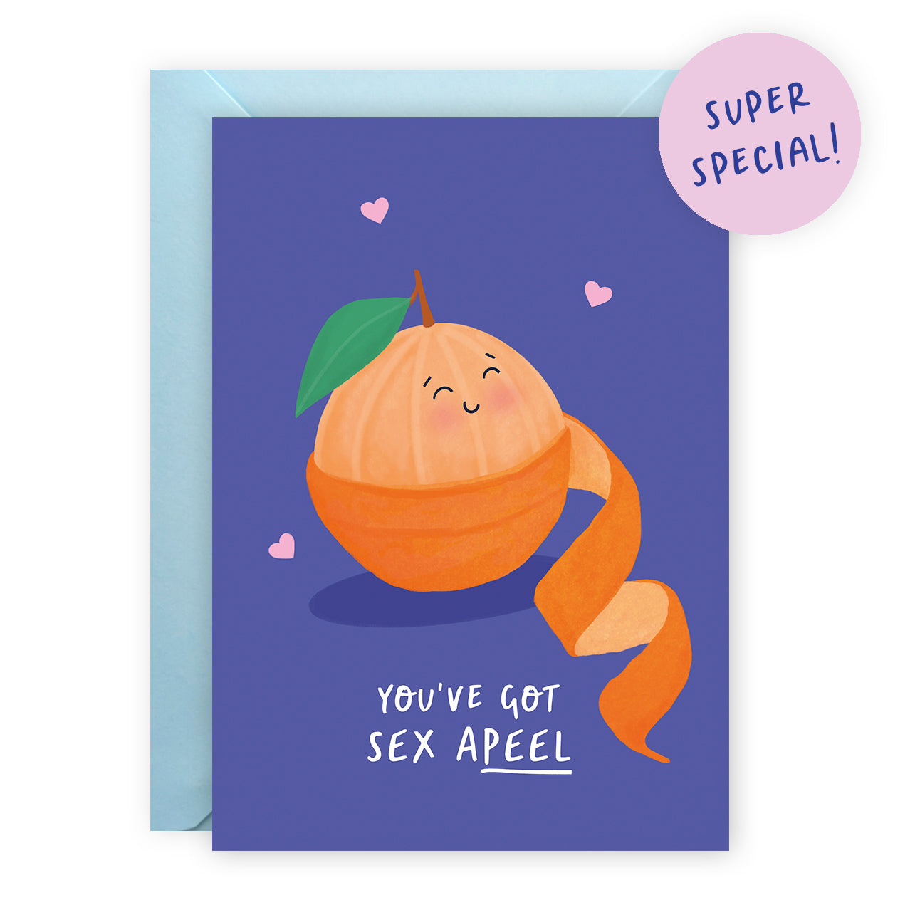 SUPER SPECIAL: Sexy Orange Love Card