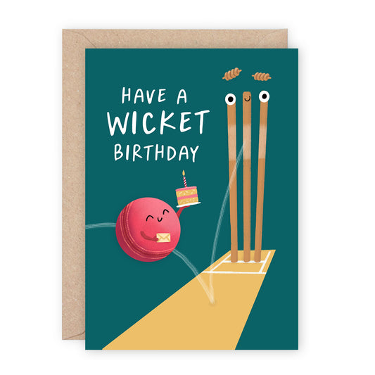 Cricket Birthday Card