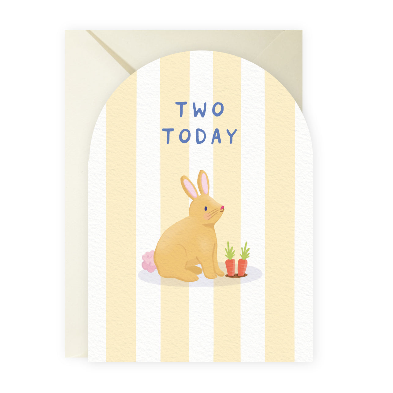 Age Two Rabbit Card