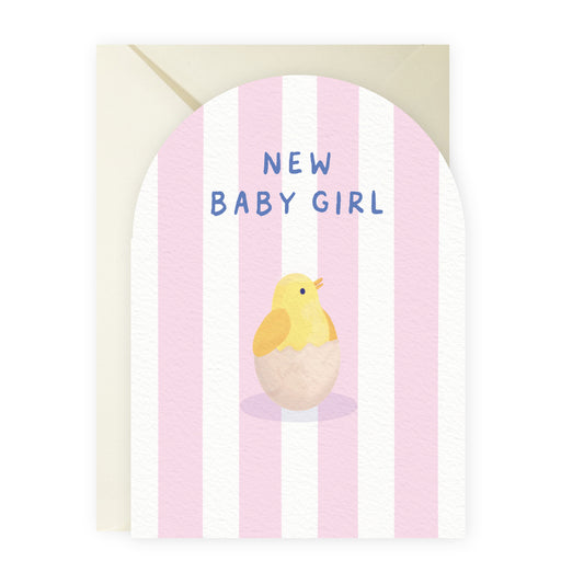 New Baby Girl Card