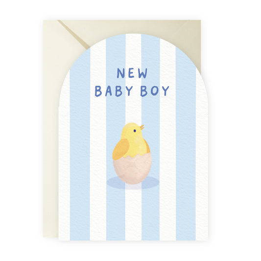 New Baby Boy Card