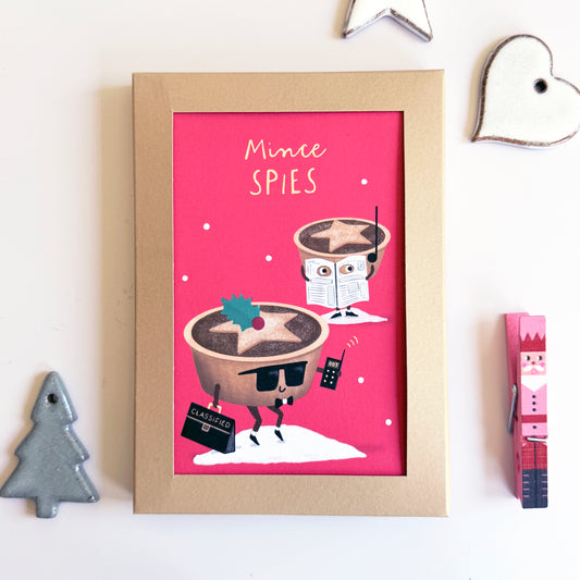 8 Card Christmas Pack (Pies + Cheese)