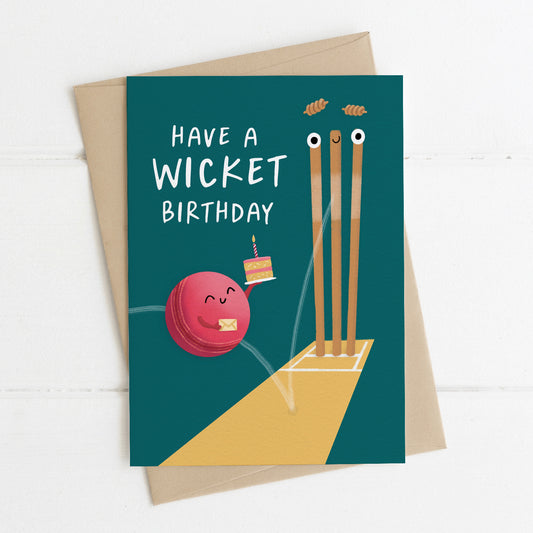 Cricket Birthday Card