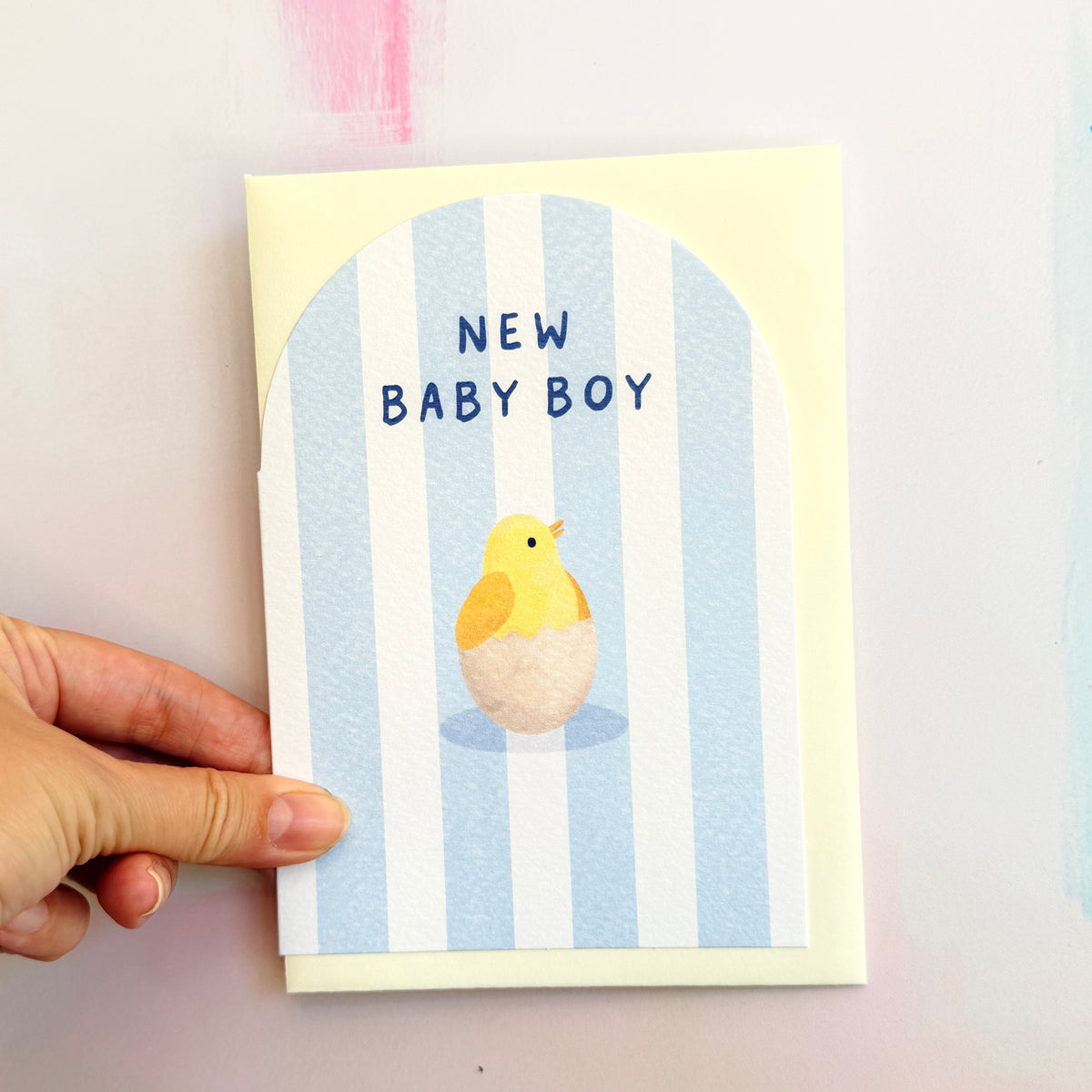 New Baby Boy Card