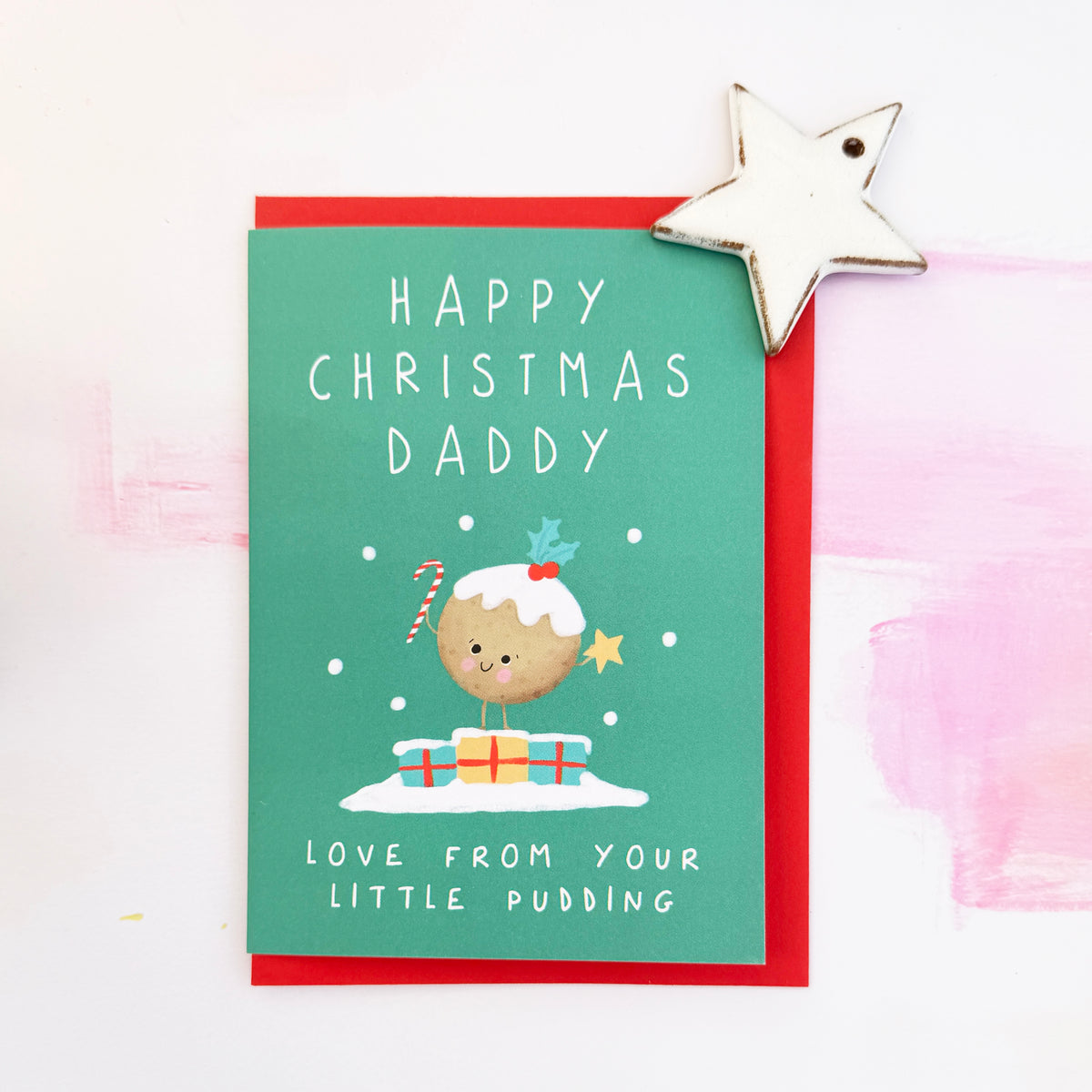 Daddy Pud Christmas Card
