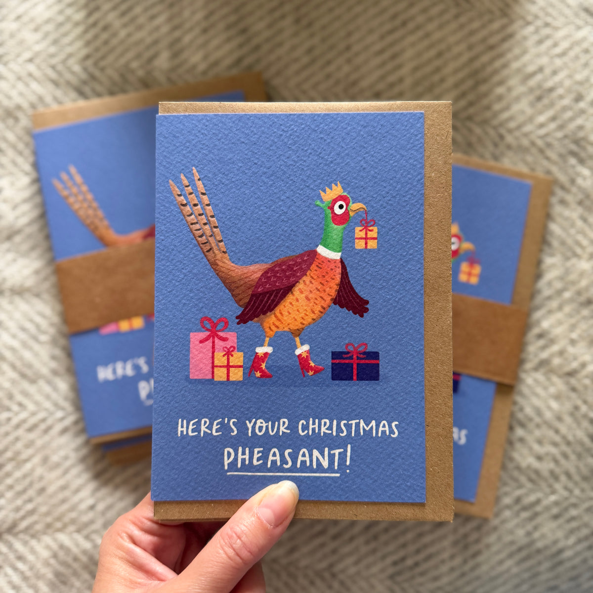 OLDER STOCK: 6 Card Pheasant Xmas Pack