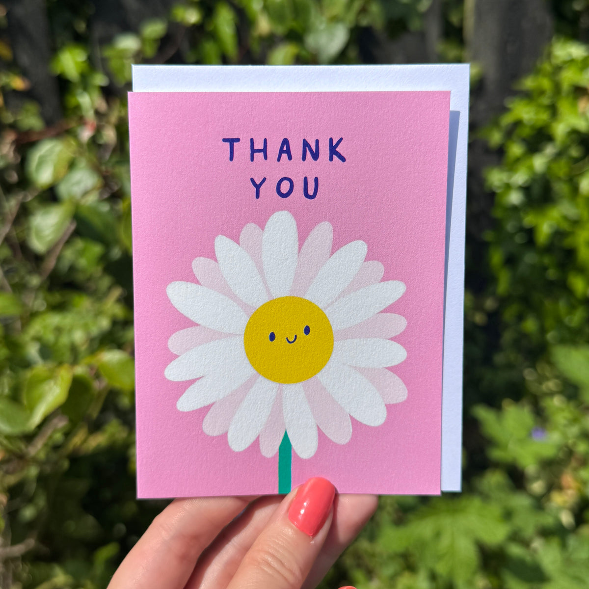 Mini Card - Daisy Thank you
