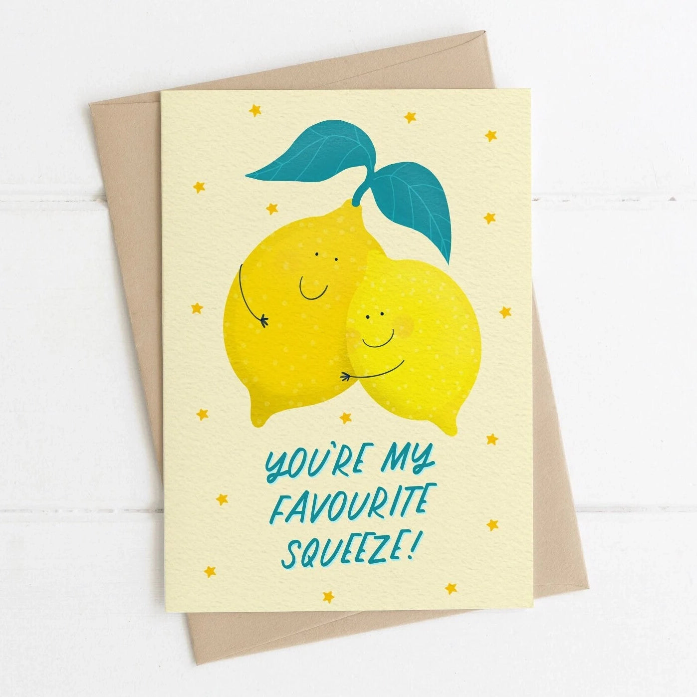 Cute Lemons Love Card