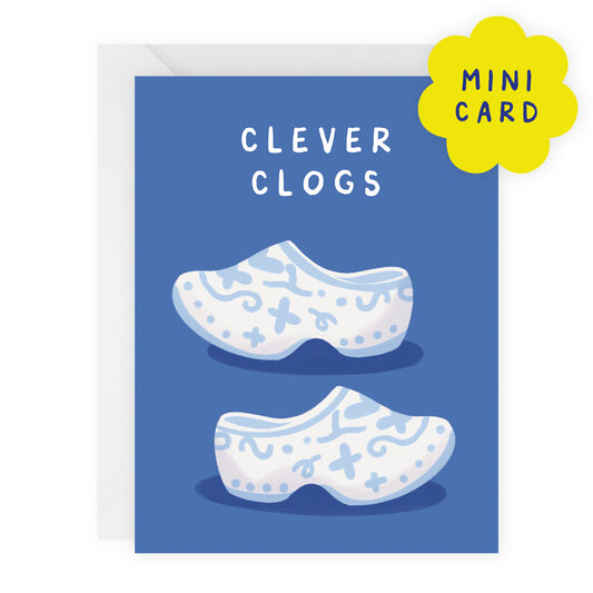 Mini Card - Clever Clogs