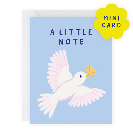 Mini Card - Dove Note Card