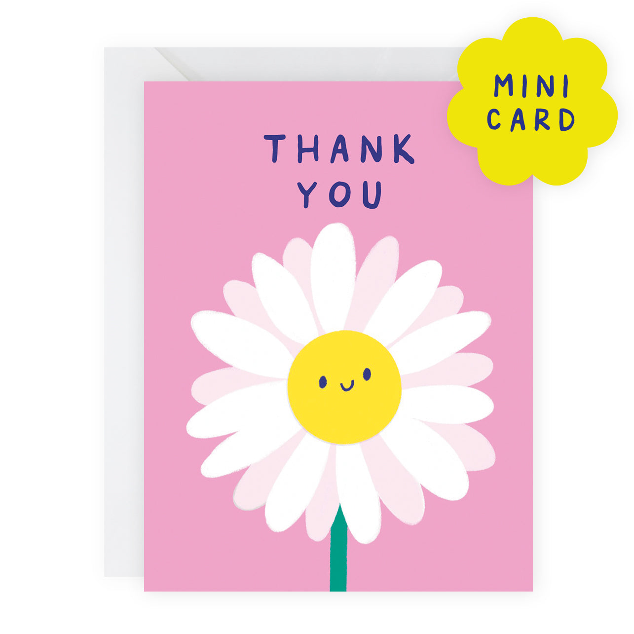 Mini Card - Daisy Thank you