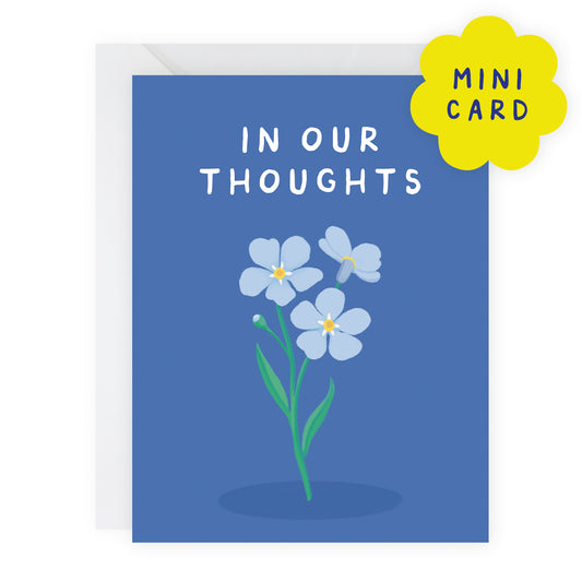 Mini Card - In Our Thoughts