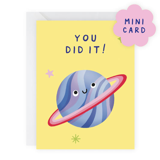 Mini Card - You Did It