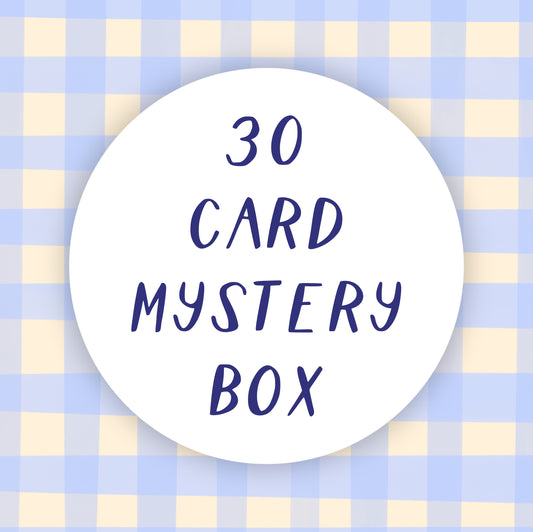 SECONDS: 30 Card Lucky Dip with free shipping
