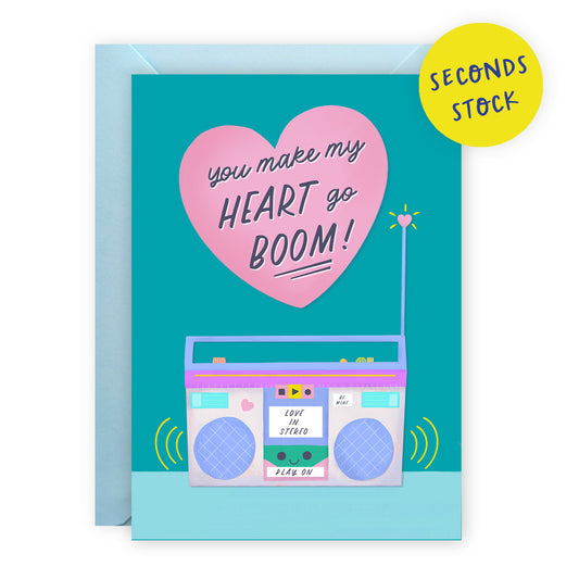 SECONDS: Boom Love Card
