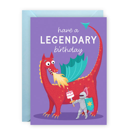 Dragon Birthday Card