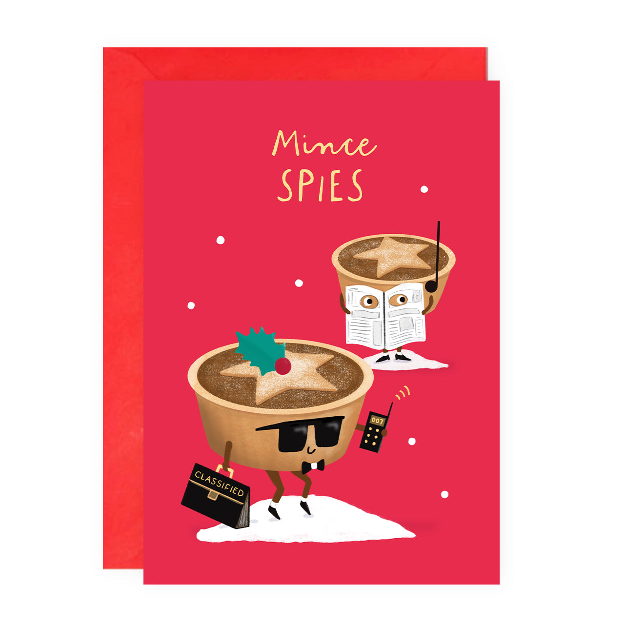 Mince Pies Christmas Card