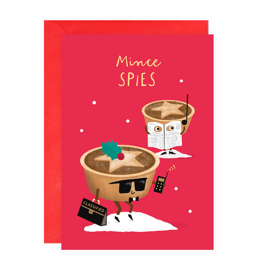 Mince Pies Christmas Card