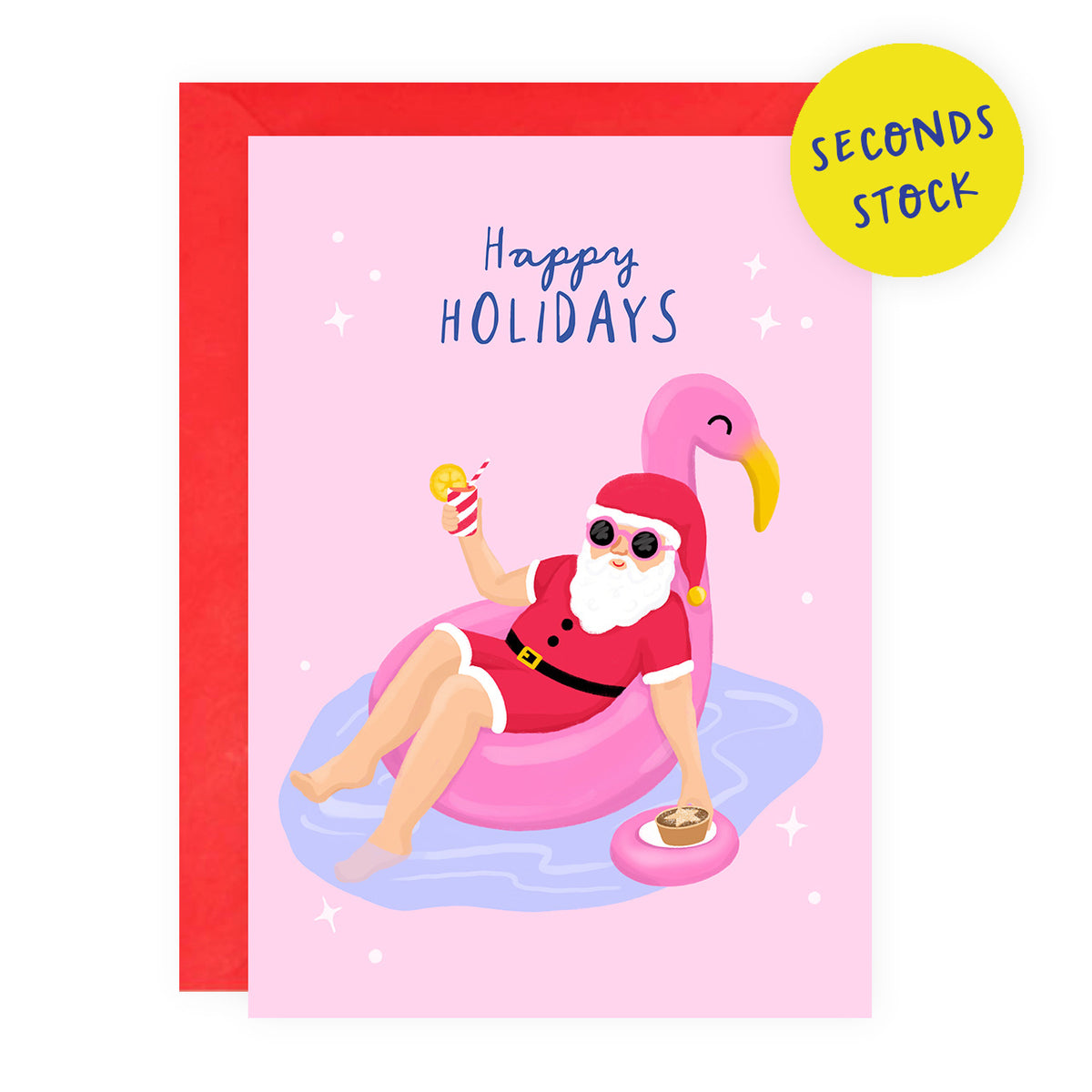SECONDS: Holiday Santa Card