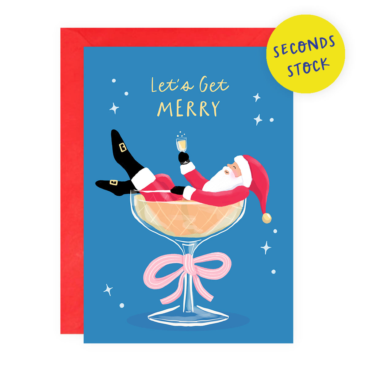 SECONDS: Santa Champers Card