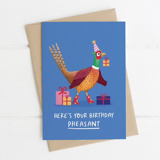 Pheasant Card