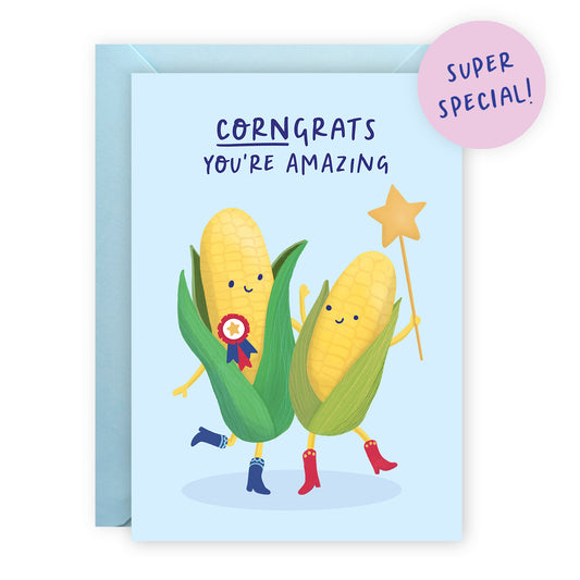 SUPER SPECIAL: Corngratulations Card