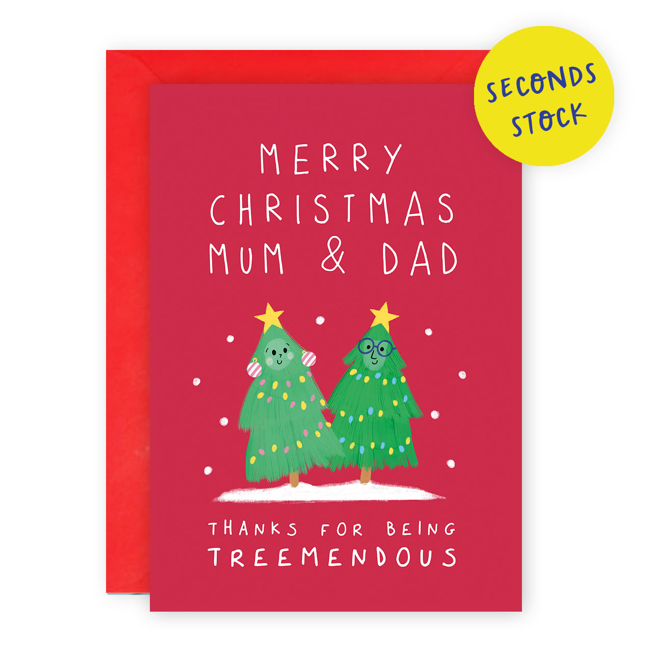 SECONDS: Mum and Dad Xmas Card