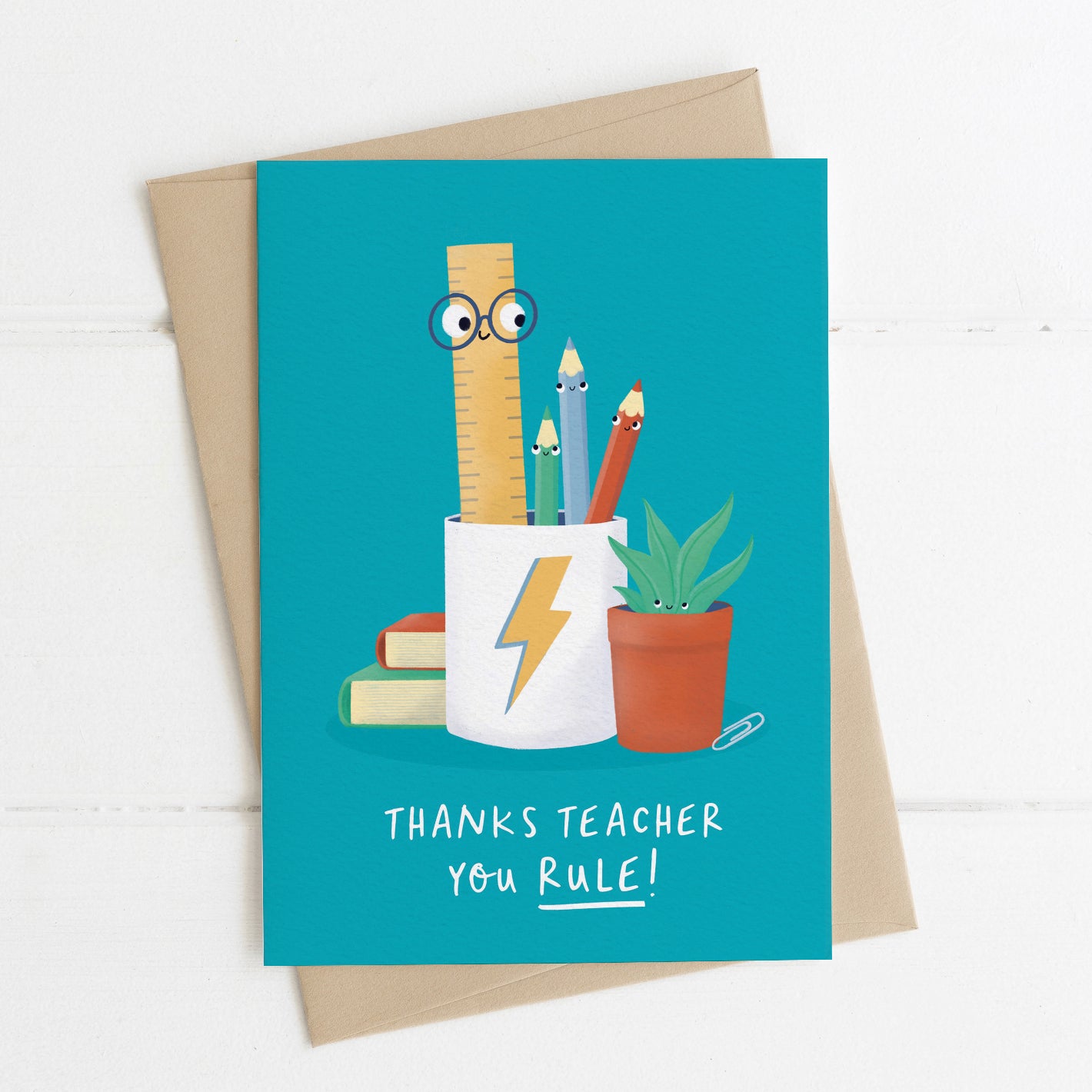 Thanks Teacher Card